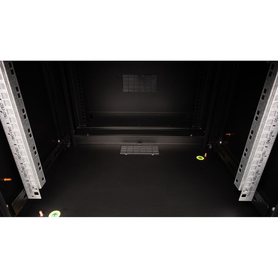 ROLINE 19" Boîtier mural Pro 7U, 600x600 LxP pivotant en 2 parties noir