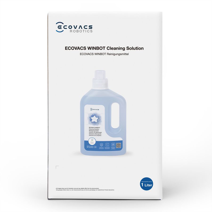 Ecovacs WINBOT Reinigungslösung 1L, zu Winbots-Serie