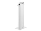 Hagor vis-it Tilt Floormount 22 - 43 White, Totem d'intérieur pour montage au sol avec réglage continu de l'inclinaison, blanc