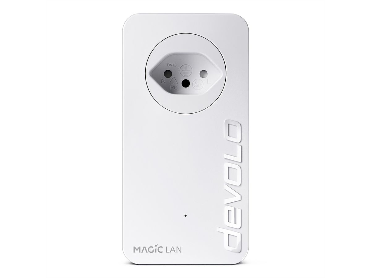 Devolo Powerline Magic 2 LAN, 2400 Mbit/s,3x RJ45, Einzeln
