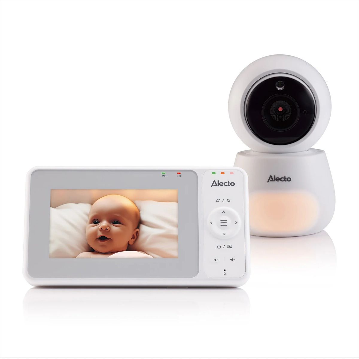 Alecto Babyphone DVM2043 10.9cm Display, caméra orientable, veilleuse