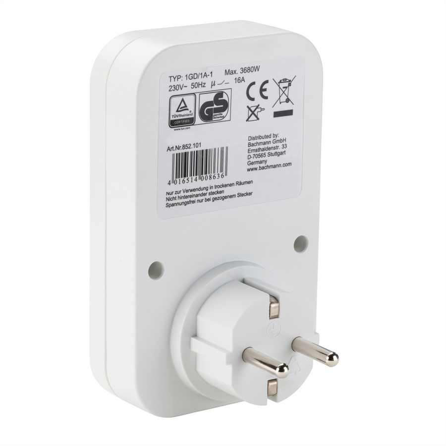 BACHMANN Mechanischer Timer 24h, 1GD/1A-1
