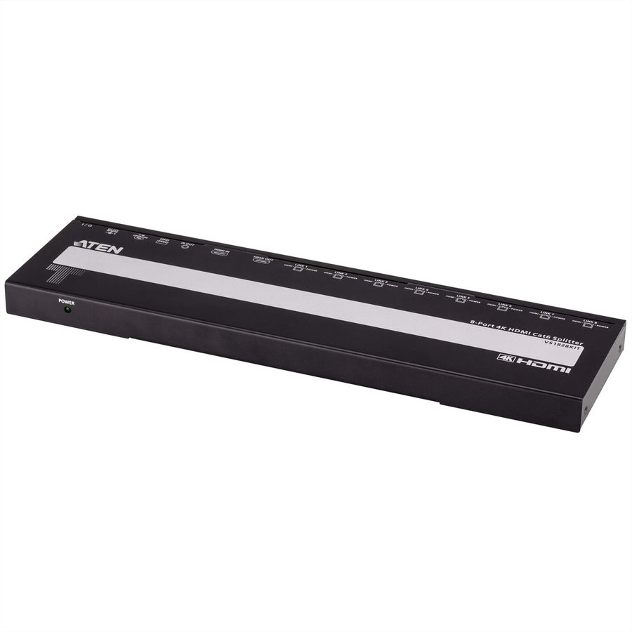 ATEN VS1828KIT Répartiteur Cat 6 HDMI 4K à 8 ports avec récepteurs