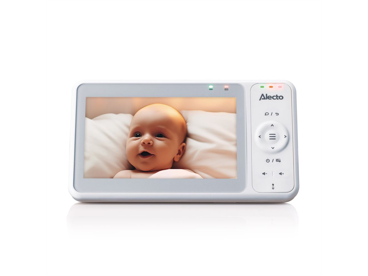 Alecto Babyphone DVM2050 12.7cm Display, schwenkbare Kamera, Nachtlicht