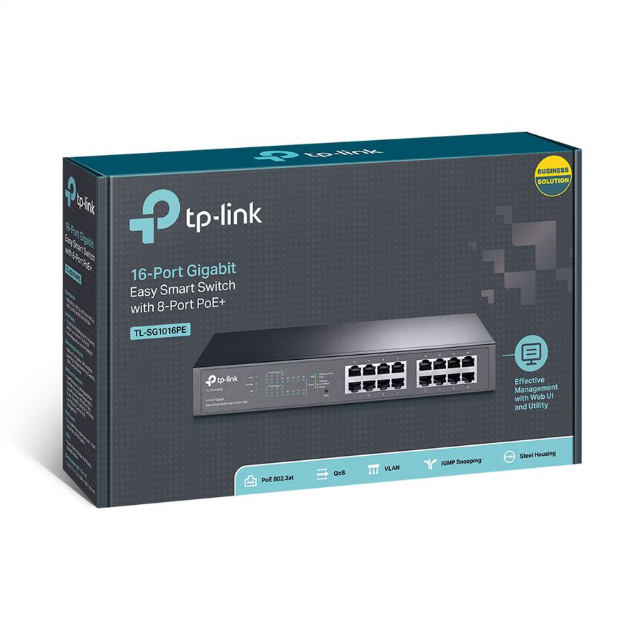 TP-Link TL-SG1016PE Omada PoE+ Switch 16 Port