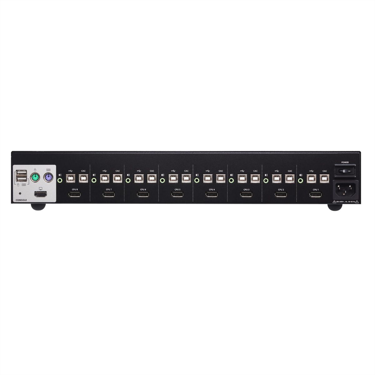 ATEN CS1188DP Commutateur KVM sécurisé DisplayPort USB à 8 ports