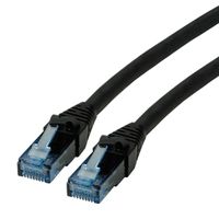 Cordon ROLINE UTP Cat.6A / 10 Gigabit, Component Level, LSOH, noir, 3 m