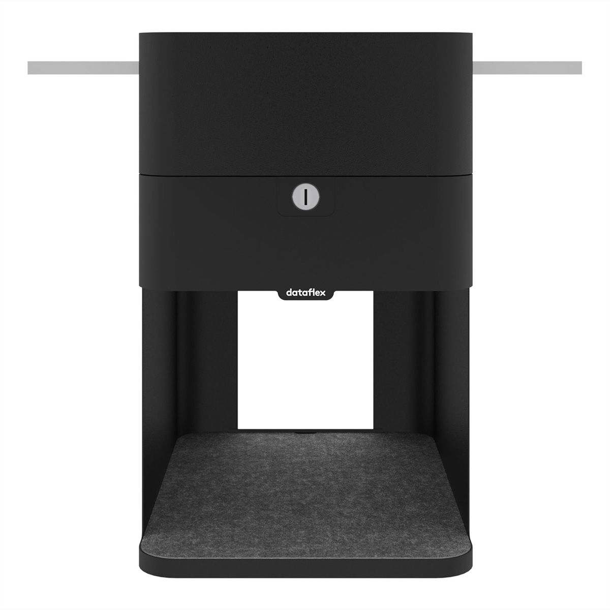 DATAFLEX Bento® desktop locker, 503, noir