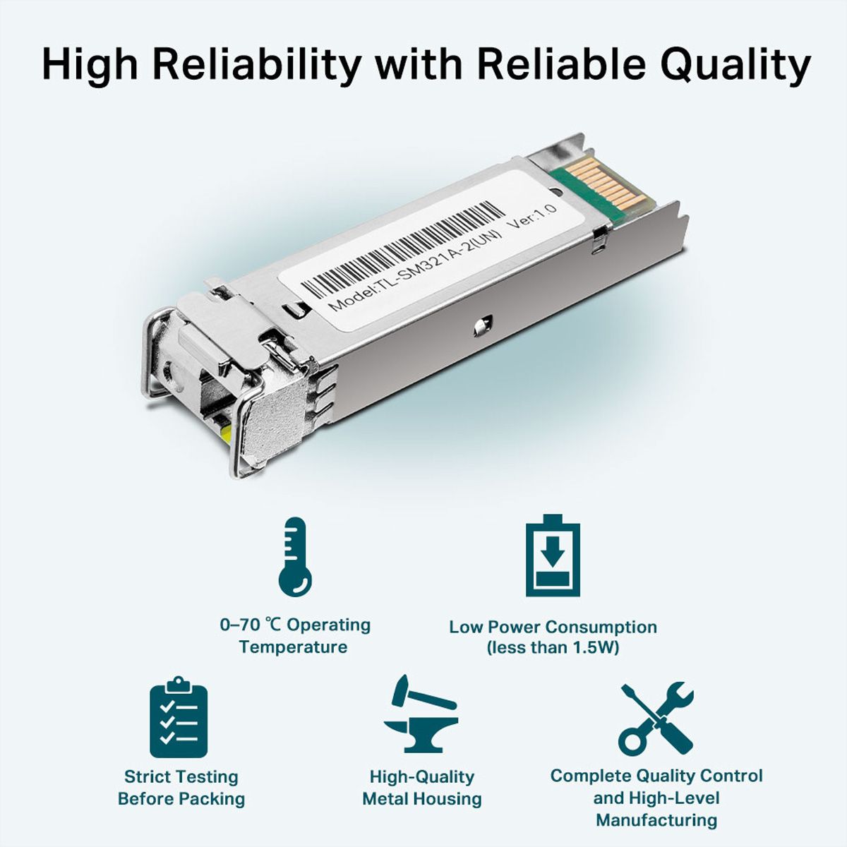 TP-Link SM321A-2 SFP Module , LC, Single-Mode