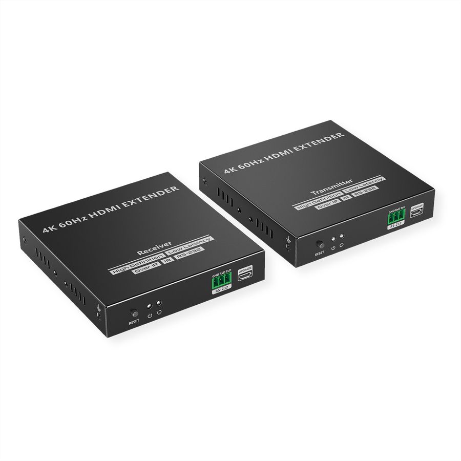 VALUE HDMI-Verlängerung über IP, IPCOLOR, 4K60Hz, 120 m