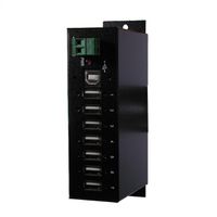 EXSYS EX-1177HMVS Hub métal USB 2.0, 7 ports, protection de surtension