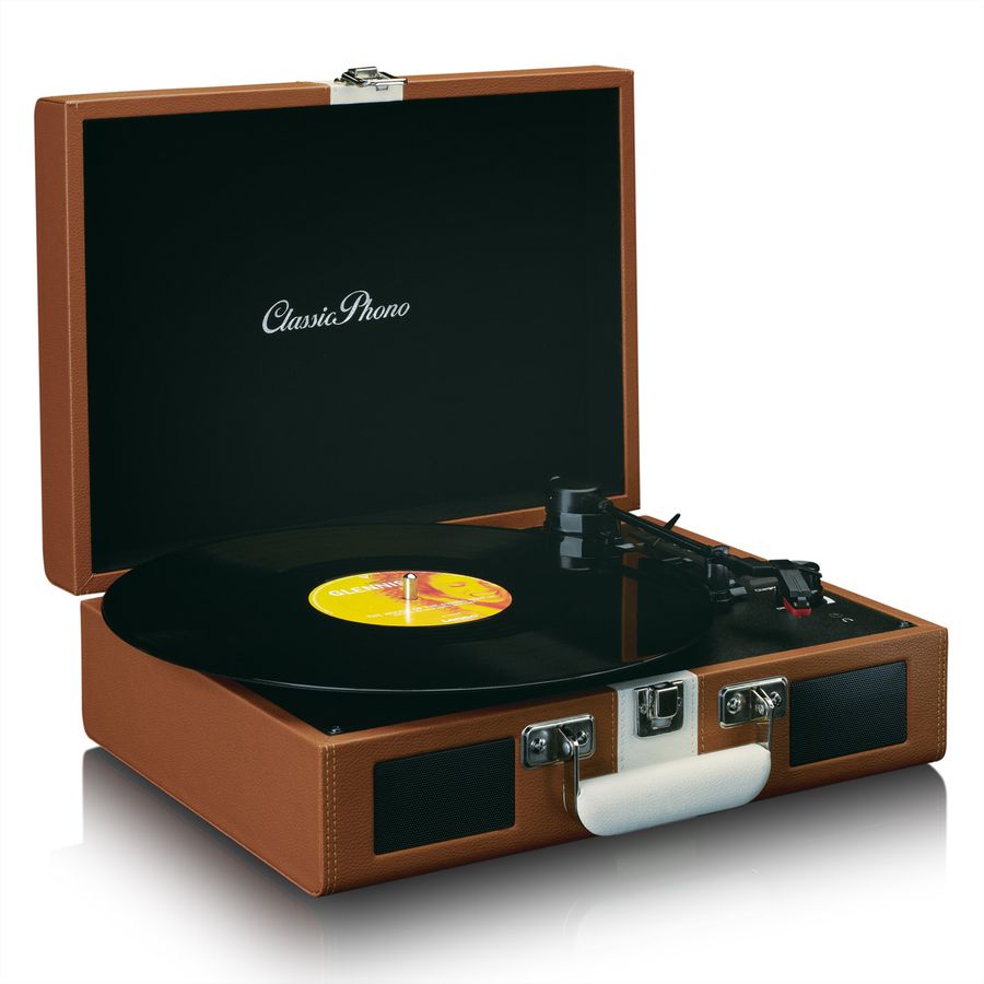 Lenco Platine vinyle TT-120, Marron