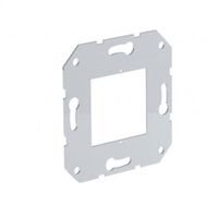 BACHMANN Plaque de support modules Custom pour gammes d’interrupteurs