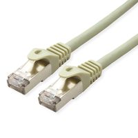VALUE Patchkabel Cat.6A (Class EA) S/FTP (PiMF), Massivdraht, LSOH, grau, 90 m
