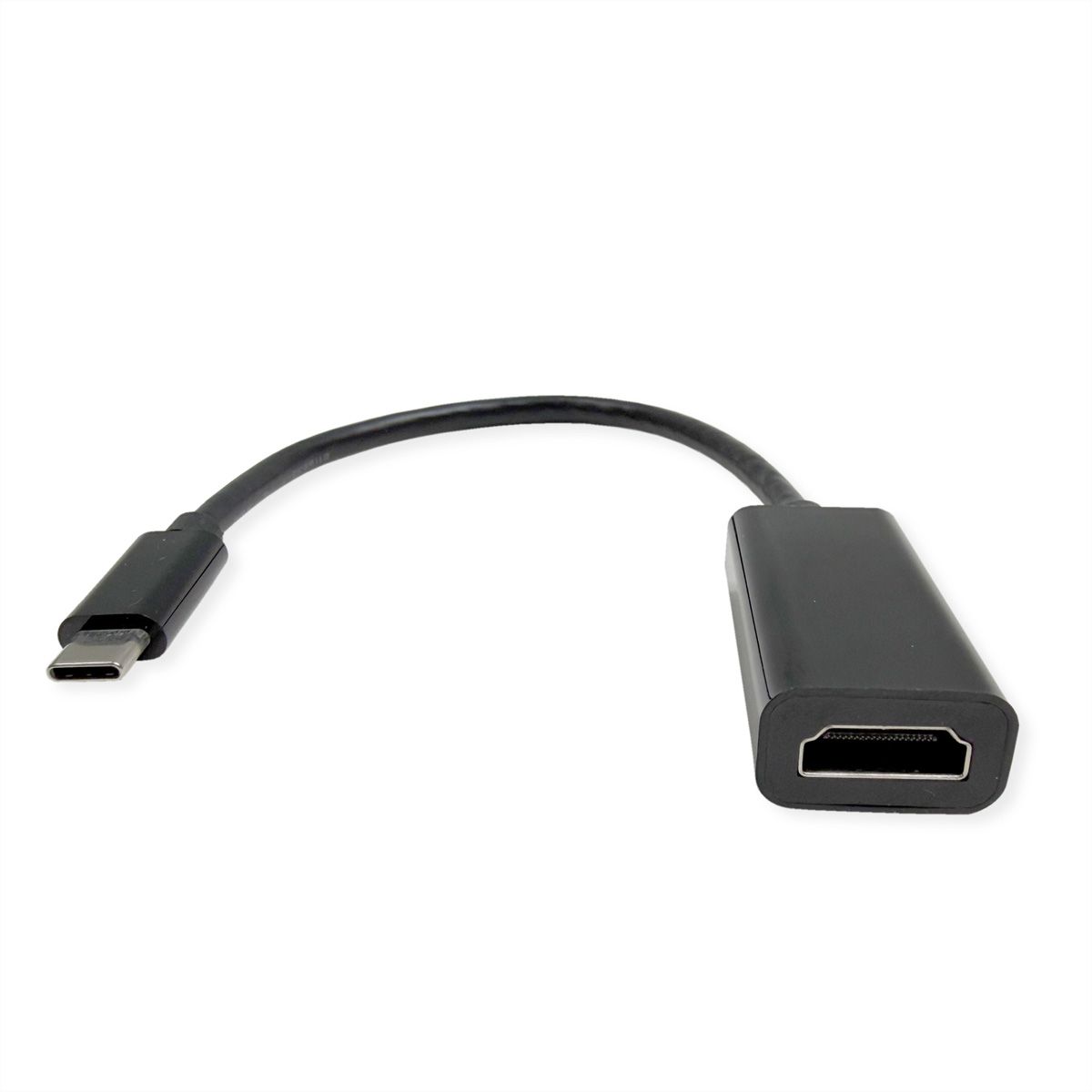 ROLINE Display Adapter USB Typ C - HDMI, ST/BU, 8K60