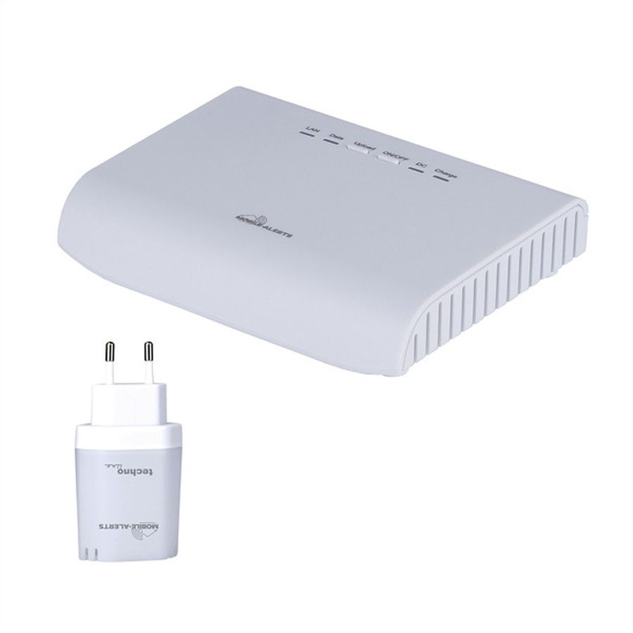 Technoline Mobile Alerts MA 12024 Set Gateway Basisstation mit PowerCheck