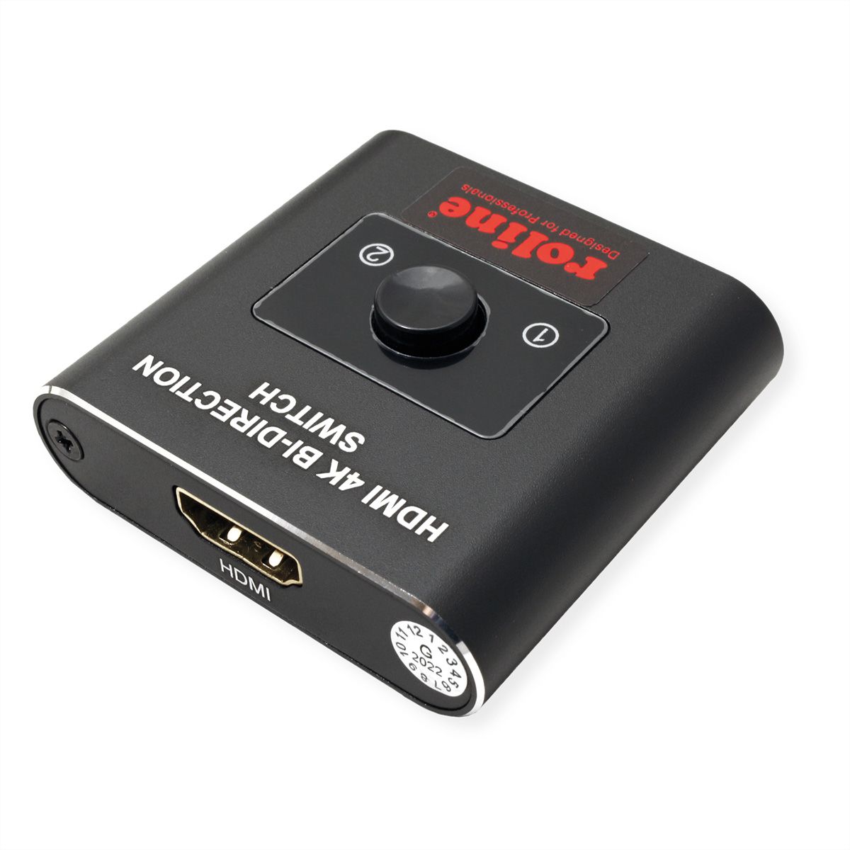 ROLINE 4K HDMI Switch, 2fach, bidirektional