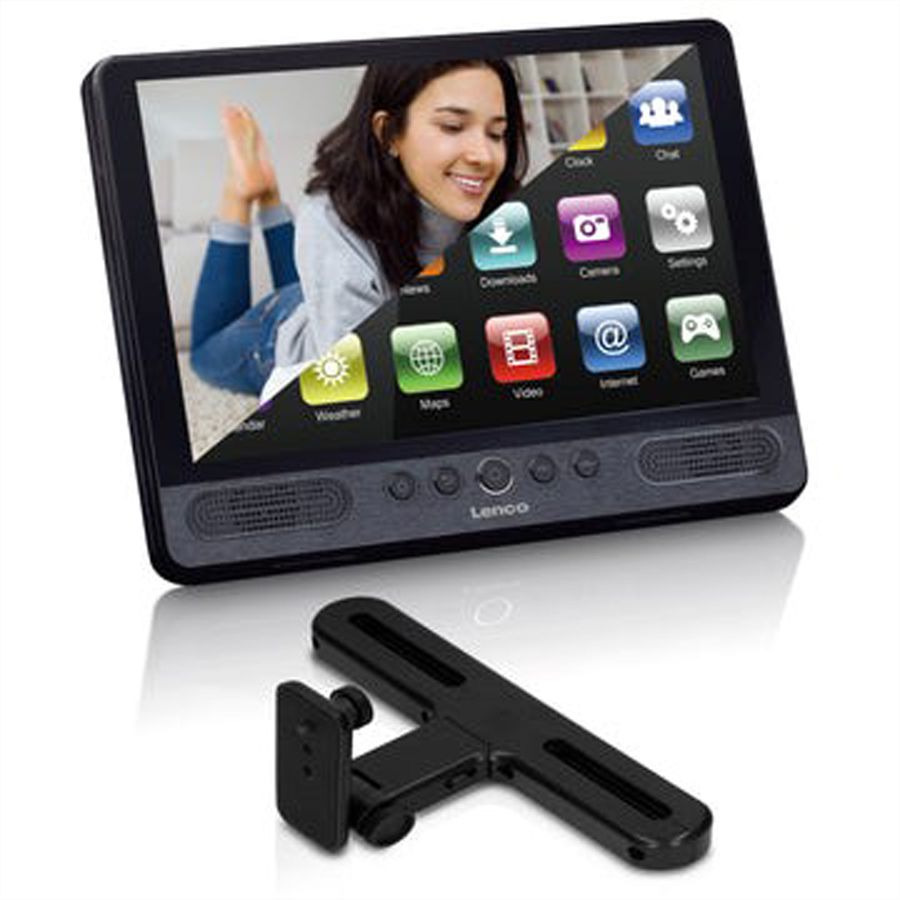 Lenco TDV-1001, portabler DVD-Player,10", Android 10.0