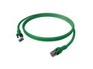 Cordon EasyLan DualBoot PushPull IP20, Cat.6A (Classe EA), S/FTP, vert, 7,5 m