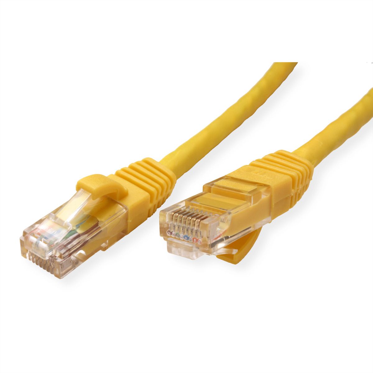 Cordon VALUE Cat.6 (Classe E) UTP LSOH, jaune, 2 m