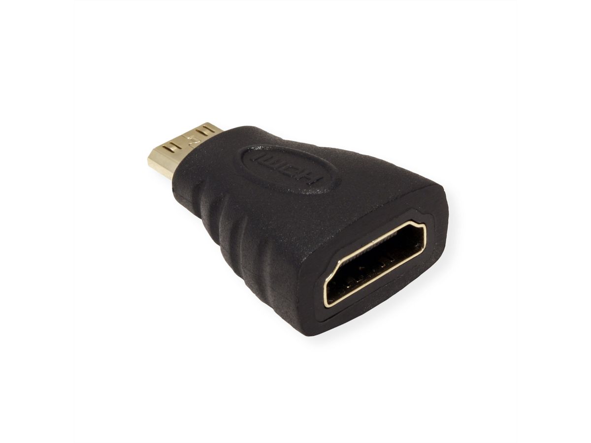 VALUE HDMI Adapter HDMI - HDMI Mini, BU/ST