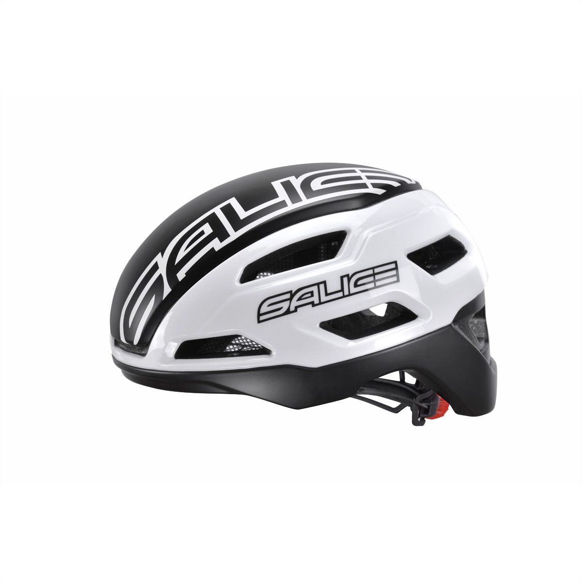 Salice Occhiali Velohelm Stelvio, M-L 54-60, White-Black