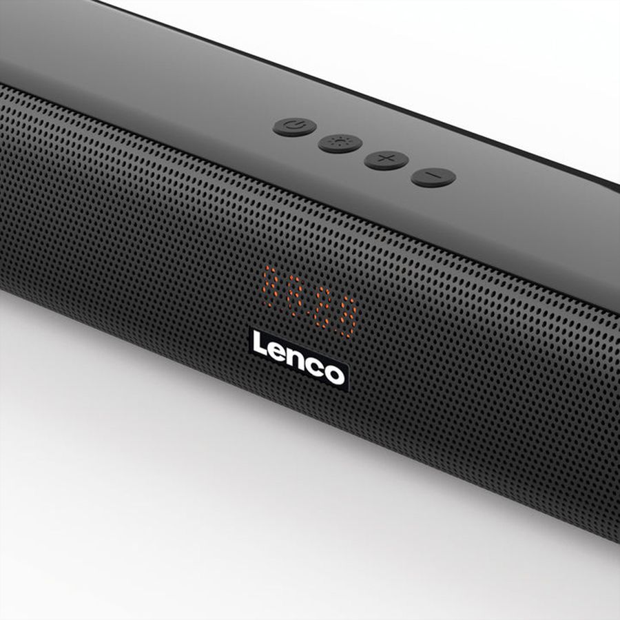 Lenco Barre de son SB-042LEDBK noir, 40w, HDMI, BT, lumière LED