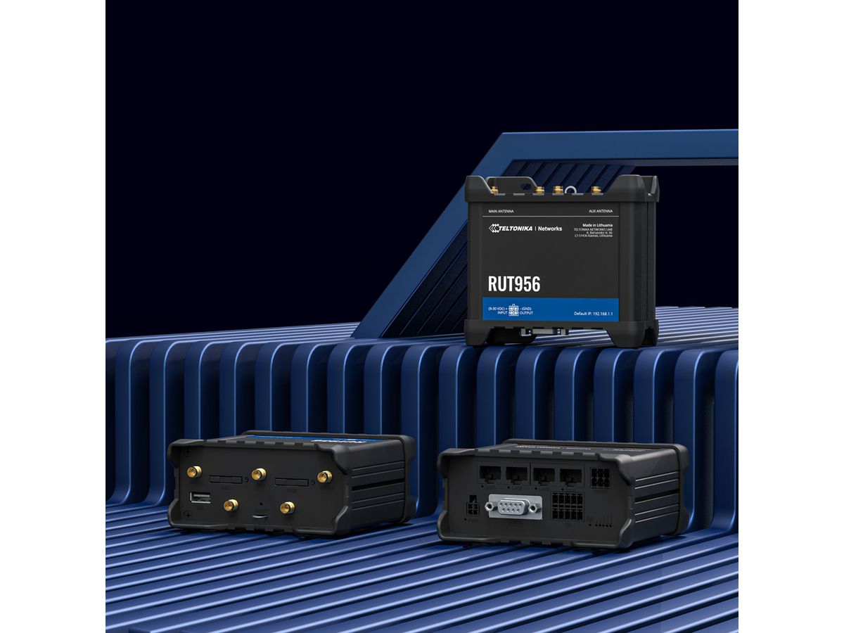 TELTONIKA RUT956 LTE/4G Routeur industriel