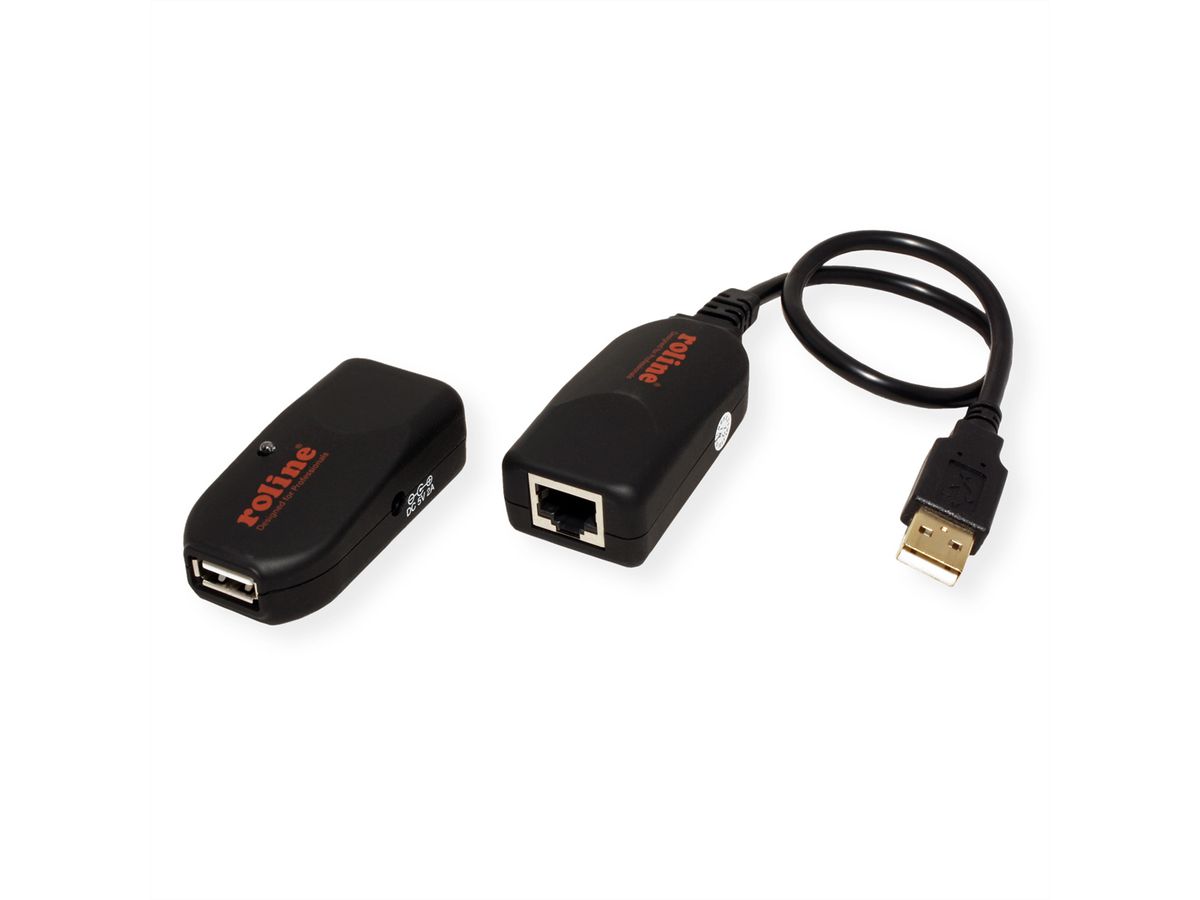 ROLINE Rallonge USB 2.0 à partir de RJ45, max. 50m