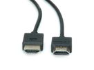 ROLINE Câble HDMI Ultra HD avec Ethernet, 4K, actif, M/M, noir, 3 m