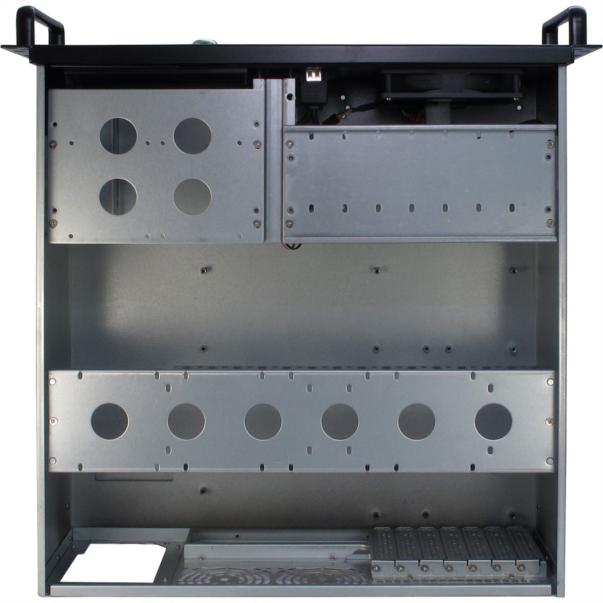 Boîtier industriel STD 19", IPC 4U 4088-S, noir