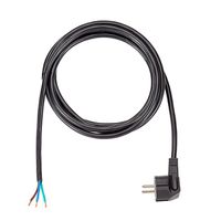 BACHMANN Câble H05VV-F 3G1,5 5m, noir, non emballé