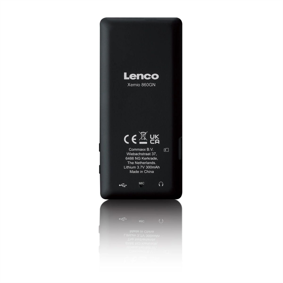 Lenco MP3/MP4-Spieler mit Bluetooth, 8 GB internem Speicher, grün