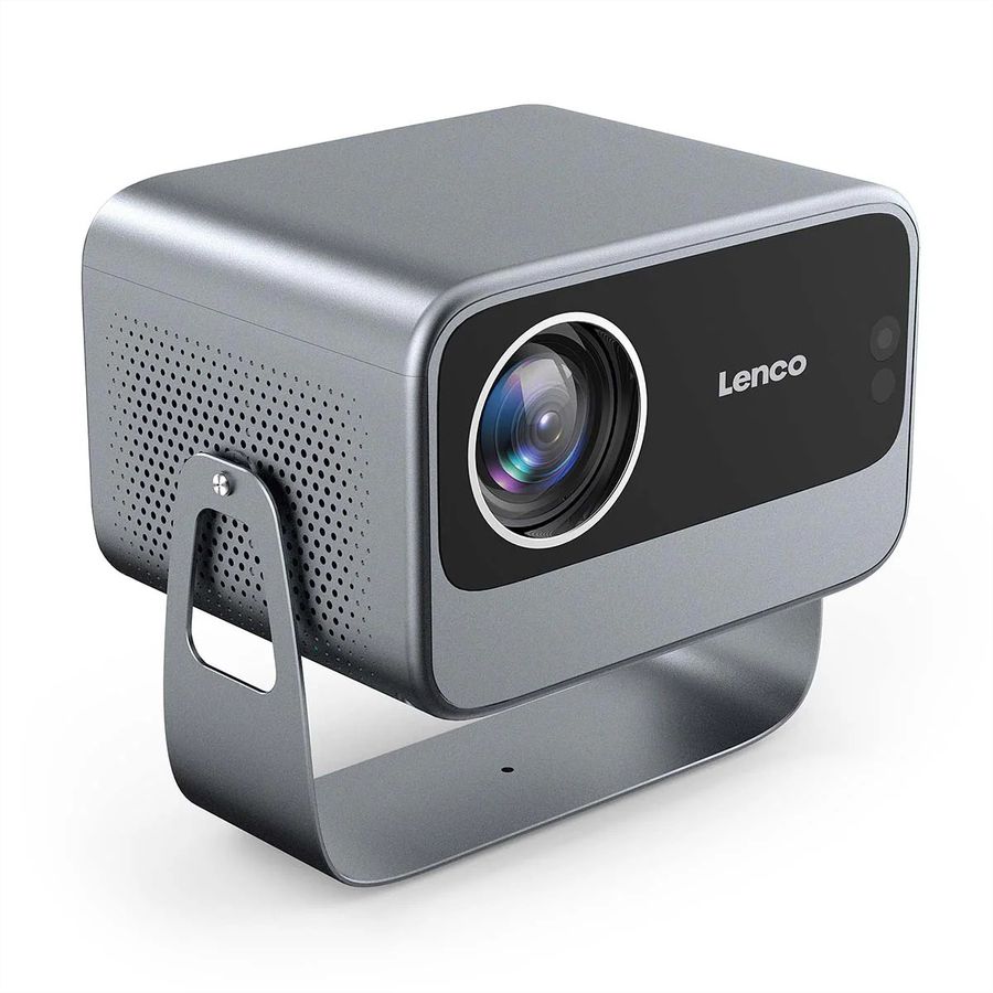 Lenco LPJ-960SI Full HD 1080p LCD-Projektor mit WLAN, , Silber