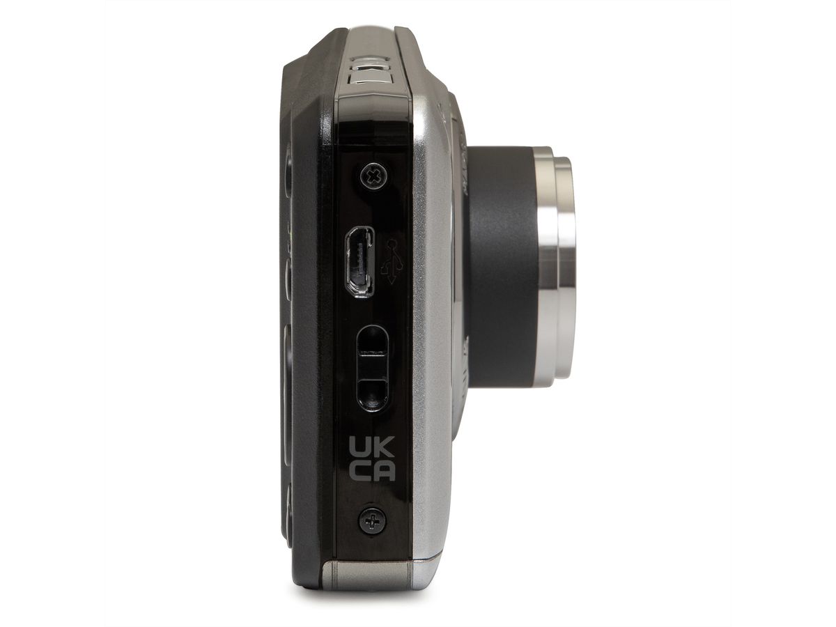 Appareil photo compact Kodak PixPro FZ55 argent, 16 MP, zoom 5x, Full HD
