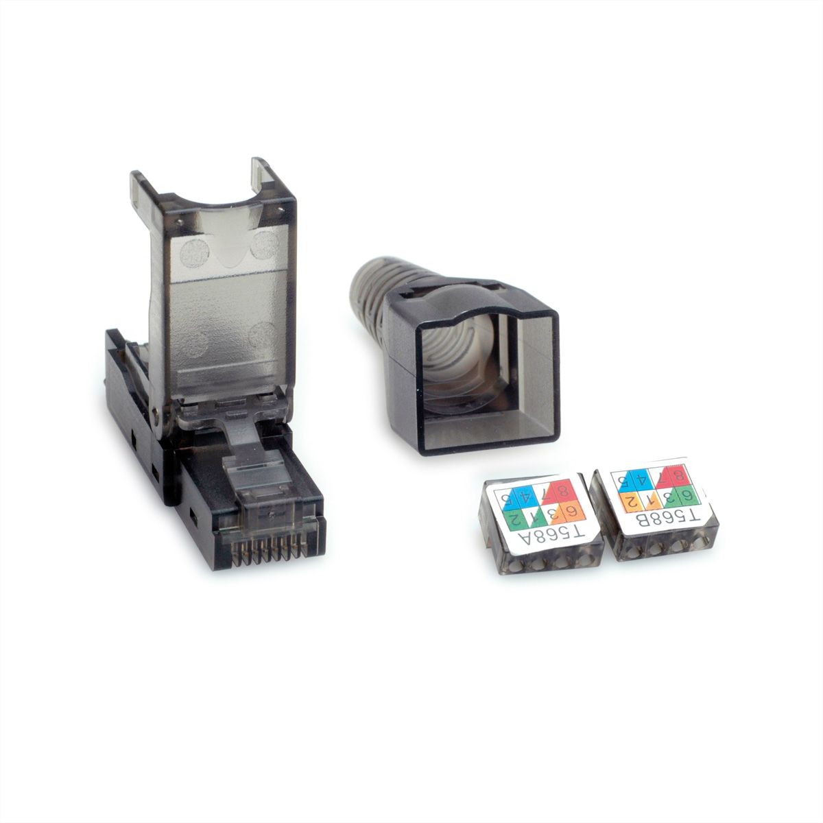 VALUE Connecteur RJ-45 à confectionner Cat.6 (Classe E) , UTP