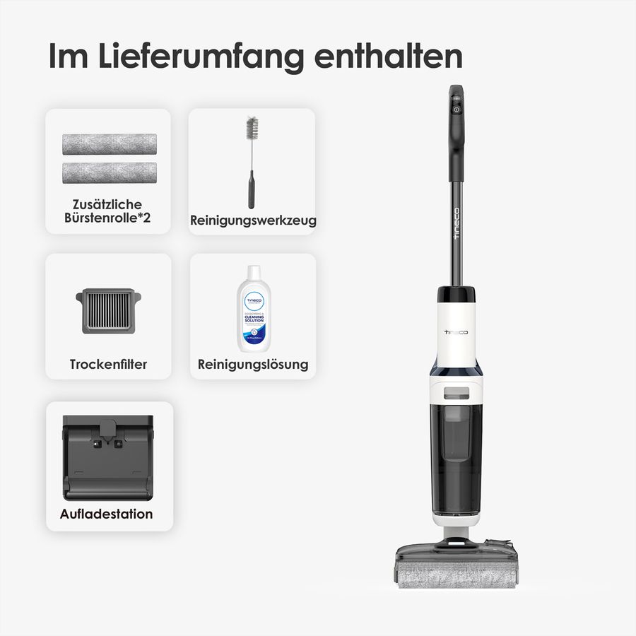 Tineco FLOOR ONE S5 Extensible Extrême, Aspirateur laveur