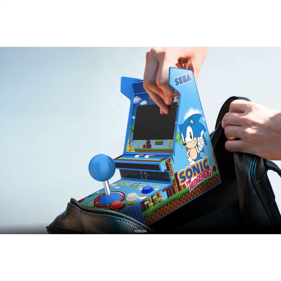 My Arcade Sonic the Hedgehog Joystick Player, Mini-Arcade, 2 Spiele, 3.5" Display