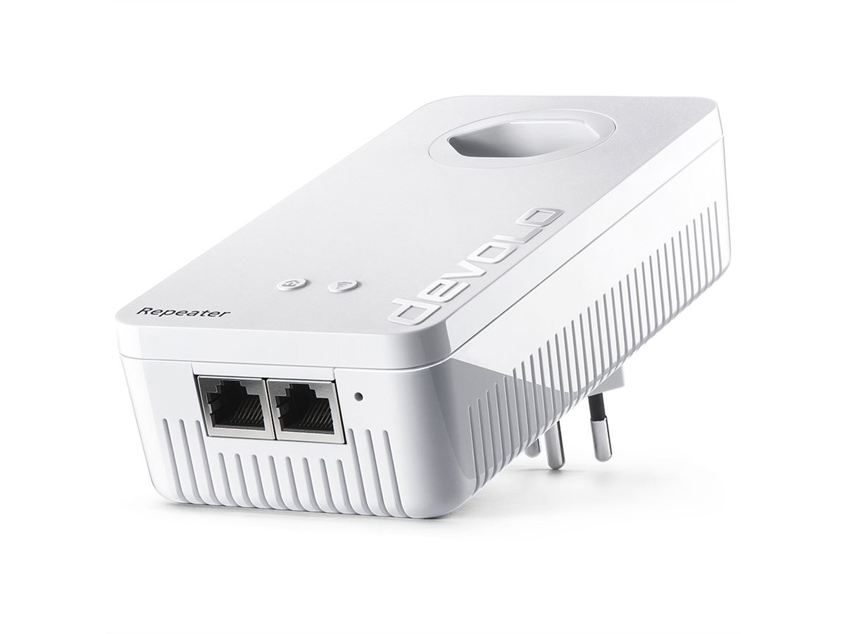 Devolo Repeater+ WiFi ac, 300 Mbit/s,2x RJ45, Einzeln