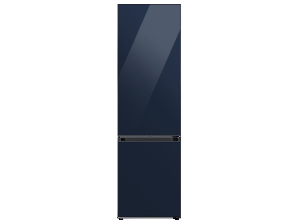 Samsung Kühl-Gefrierkombination RB7300 Bespoke, Clean Navy (Dunkelblau), 387l, B