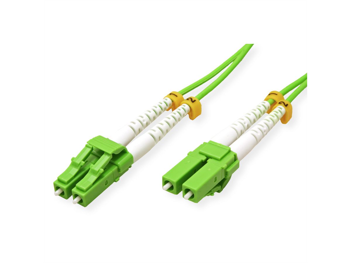 ROLINE LWL-Kabel 50/125µm OM5, LC/LC, LSOH, grün, 2 m