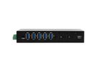 EXSYS EX-12297HMS 7 Port USB 3.2 Gen 2x1 Metall HUB, mit 2x USB-C und 5x USB-A 3.2 Gen 1 Ports