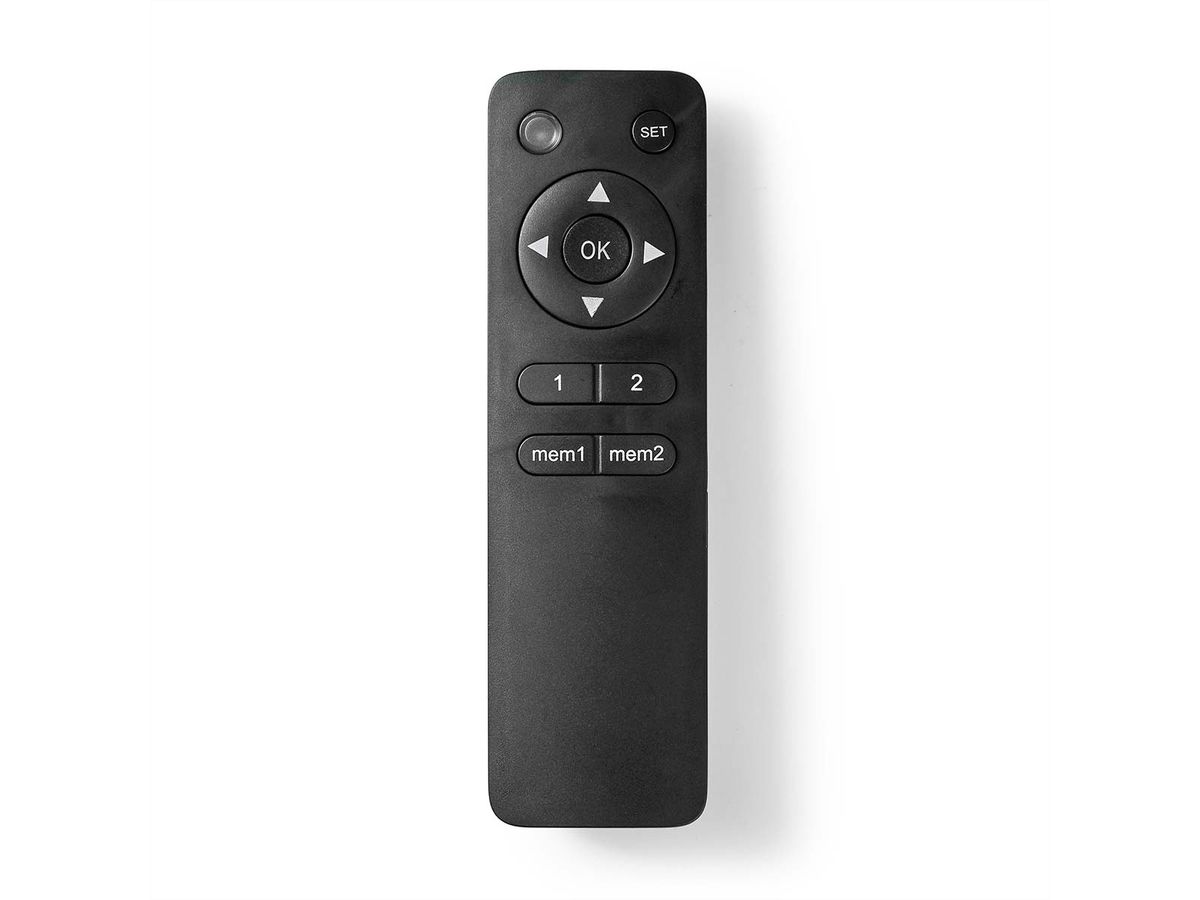 Nedis SmartLife motorisierte TV-Deckenhalterung 23–65" schwarz, Decke, 30 kg, motorisiert