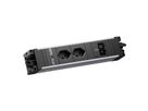 BACHMANN STEP ALU 2xCH 90°, 1xUSB C/C 65W