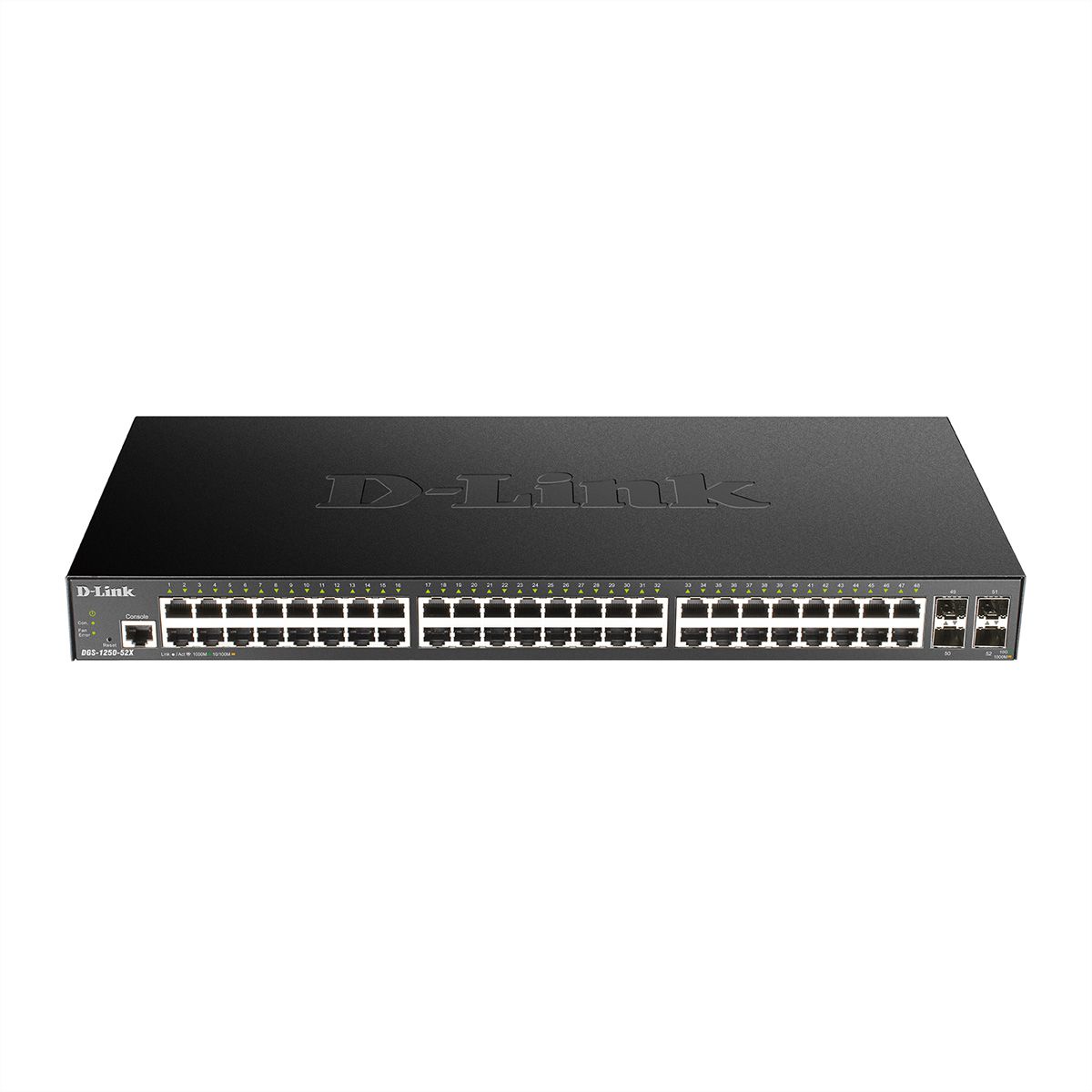 D-Link DGS-1250-52X Gigabit Switch 52-Port Smart Managed 4x 10G