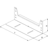 CONTEG Glissières, longueur 342 mm, 1 paire