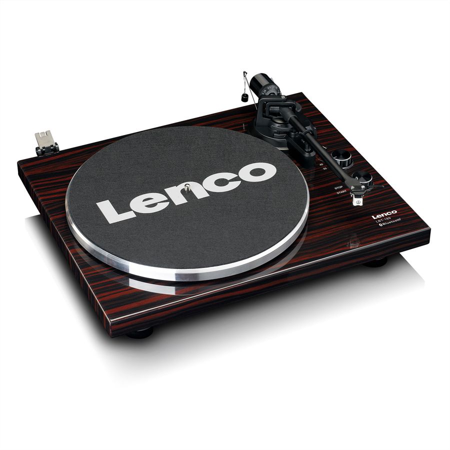 Lenco Platine vinyle LBT-189WA , noir / marron