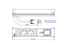 BACHMANN POWER FRAME M 2xCEE7/3, ALLEMAND