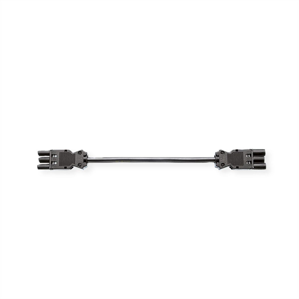 BACHMANN Câble prolongateur GST18-3 Mâle / coupleur, noir, 3 m
