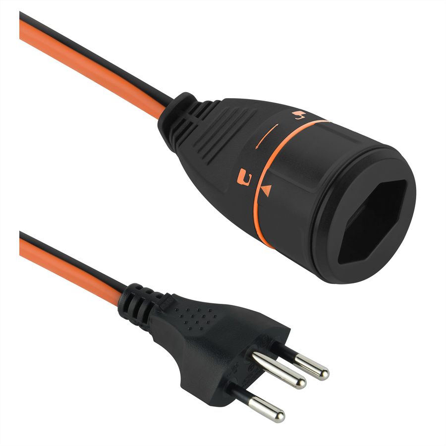 Lockxtend Lock-Kupplung T13, Flachstecker T12, 20m